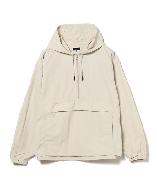 BEAMS（ビームス）の「BEAMS / ナイロン アノラックパーカー（ナイロンジャケット・メンズ・ブラック/グリーン系その他2/ライトグレー・L/S/XL/M）」の14枚目の写真