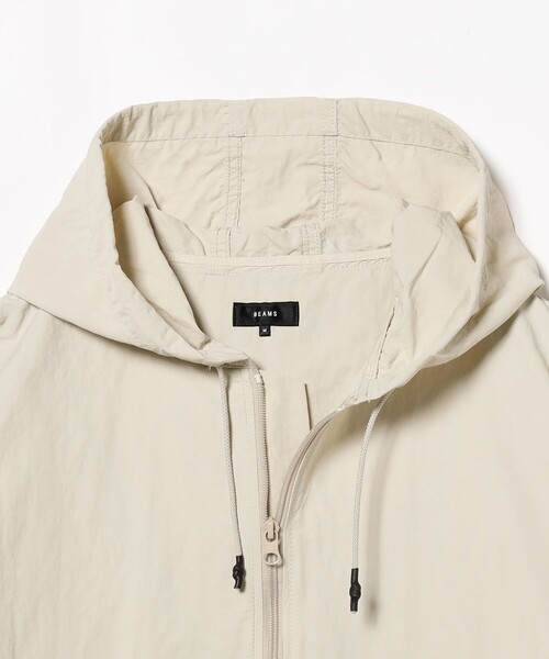 BEAMS（ビームス）の「BEAMS / ナイロン アノラックパーカー（ナイロンジャケット・メンズ・ブラック/グリーン系その他2/ライトグレー・L/S/XL/M）」の18枚目の写真