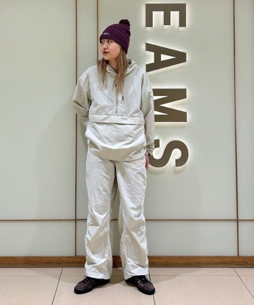 BEAMS（ビームス）の「BEAMS / ナイロン アノラックパーカー（ナイロンジャケット・メンズ・ブラック/グリーン系その他2/ライトグレー・L/S/XL/M）」の7枚目の写真