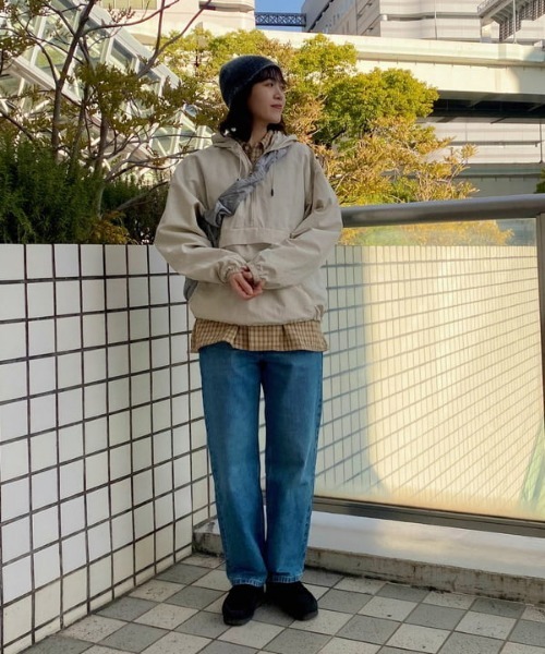 BEAMS（ビームス）の「BEAMS / ナイロン アノラックパーカー（ナイロンジャケット・メンズ・ブラック/グリーン系その他2/ライトグレー・L/S/XL/M）」の12枚目の写真