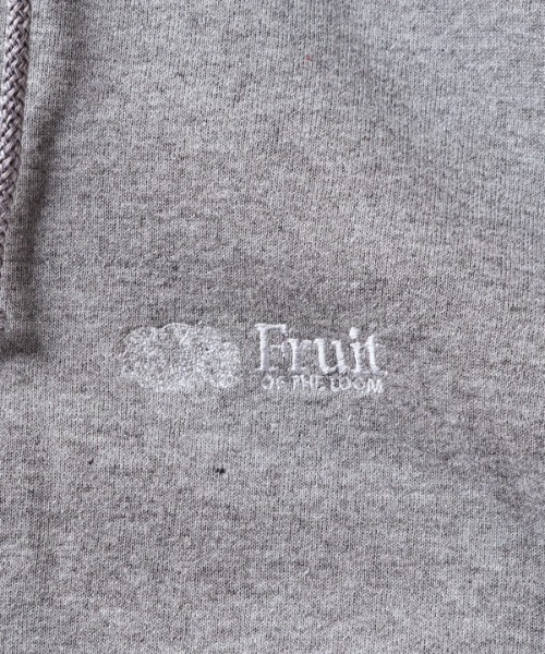 FRUIT OF THE LOOM（フルーツオブザルーム）の「FRUIT OF THE LOOM別注プリントパーカー（スウェット・メンズ・ネイビー/グレー/ホワイト・M/L）」の9枚目の写真