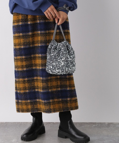 LEPSIM(レプシィム)の「スパンコールミニバッグ 989839(ショルダーバッグ・レディース・ブラック/シルバー/ブラック系その他・ONE SIZE)」の13枚目の写真