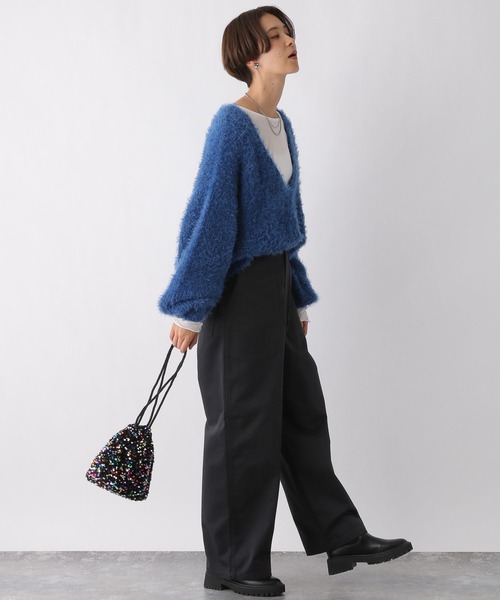 LEPSIM(レプシィム)の「スパンコールミニバッグ 989839(ショルダーバッグ・レディース・ブラック/シルバー/ブラック系その他・ONE SIZE)」の15枚目の写真