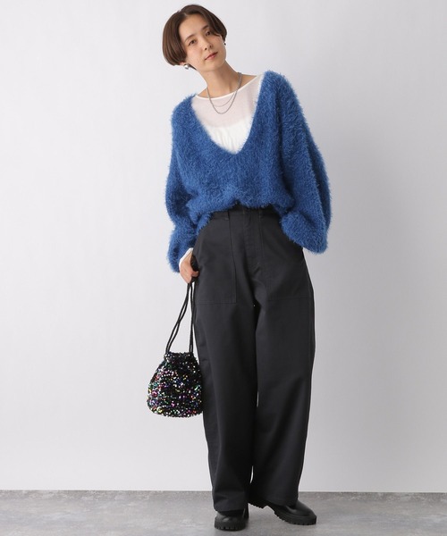 LEPSIM(レプシィム)の「スパンコールミニバッグ 989839(ショルダーバッグ・レディース・ブラック/シルバー/ブラック系その他・ONE SIZE)」の16枚目の写真