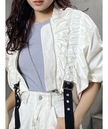 MURUA | デザインギャザーブルゾン(ブルゾン)