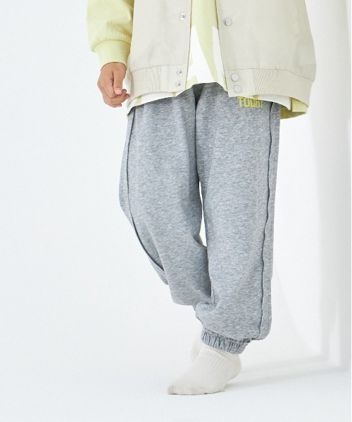 MAKE YOUR DAY（メイクユアデイ）の「ロゴスウェットパンツ■80～140cm（スウェットパンツ・キッズ・グレー/ブルー/アイボリー/ピンク・110/80/130/120/90/140/100）」の12枚目の写真