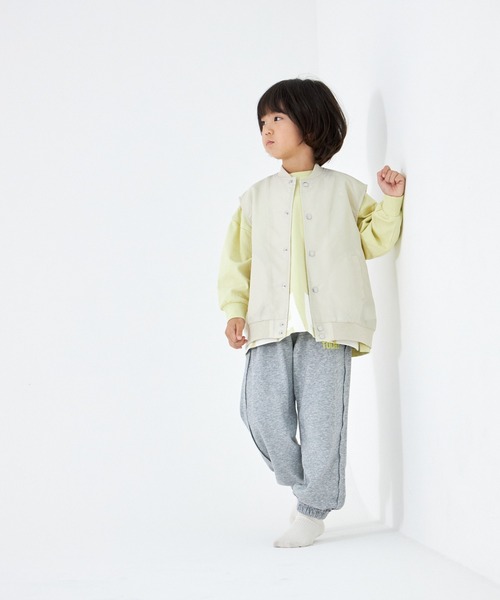 MAKE YOUR DAY（メイクユアデイ）の「ロゴスウェットパンツ■80～140cm（スウェットパンツ・キッズ・グレー/ブルー/アイボリー/ピンク・110/80/130/120/90/140/100）」の13枚目の写真