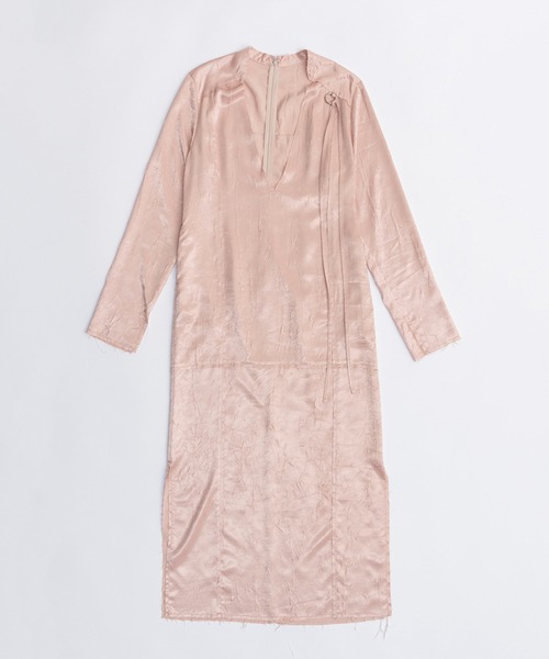 PRANK PROJECT（プランクプロジェクト）の「ディープネックマキシワンピース / Deep Neck Maxi One Piece（ワンピース・レディース・グレー/ピンク/ブラック・38/36）」の18枚目の写真