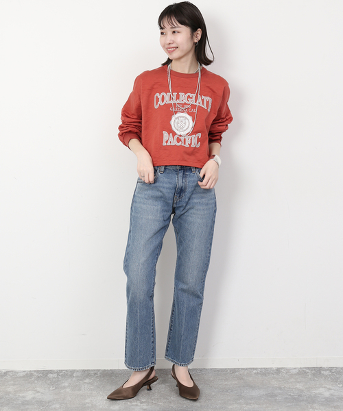 SLOBE IENA（スローブイエナ）の「SLOBE IENA サテンバッグスリングパンプス（パンプス・レディース・カーキ・23cm/23.5cm/24cm/24.5cm）」の3枚目の写真