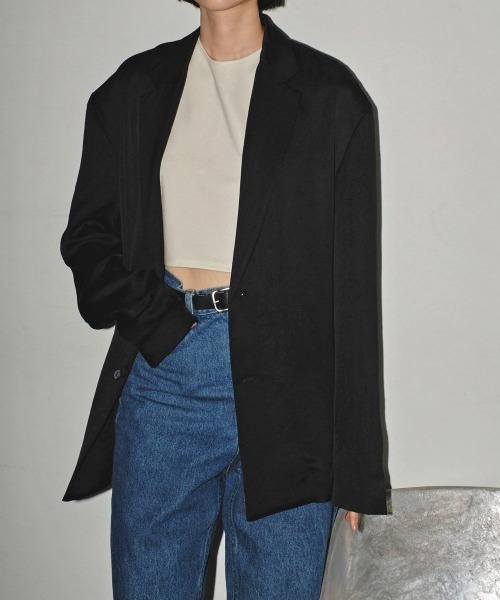 専用　TODAYFUL Satin Over Jacket 38 TODAYFUL】Satin Over Jacket 38