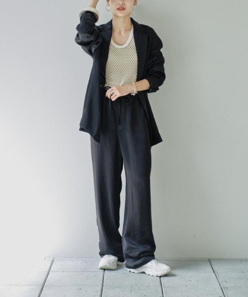 TODAYFUL（トゥデイフル）の「TODAYFUL Satin Over Jacket サテン