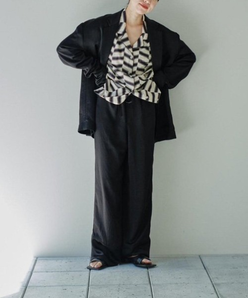 TODAYFUL（トゥデイフル）の「TODAYFUL Satin Over Jacket サテン 