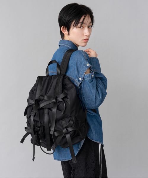 Casselini(キャセリーニ)リボンバックパック（バックパック/リュック