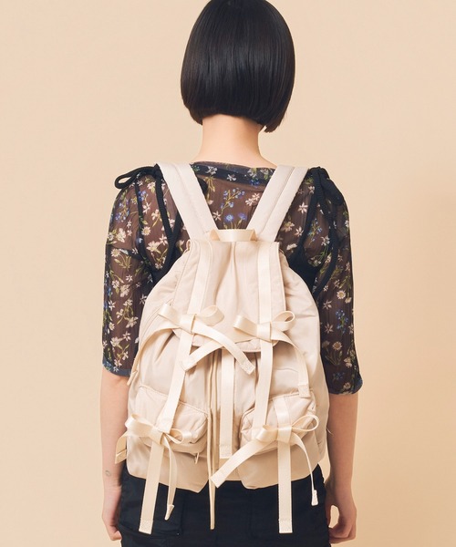 Casselini(キャセリーニ)リボンバックパック（バックパック/リュック