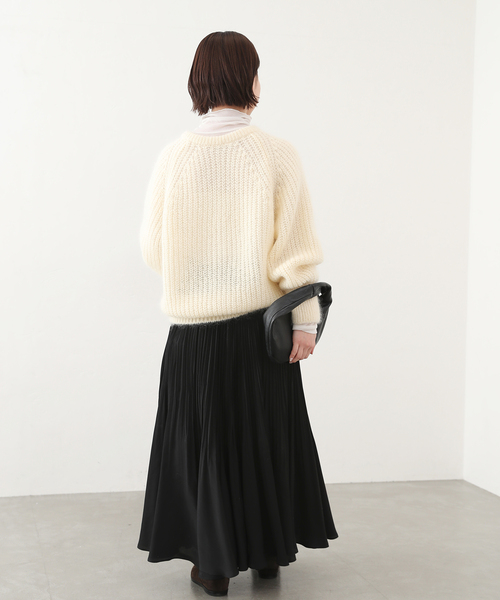 IENA イエナ ラミープリーツスカート ロングスカート フレア ブラウン IENA（イエナ）の「ラミープリーツスカート（スカート）」 - WEAR