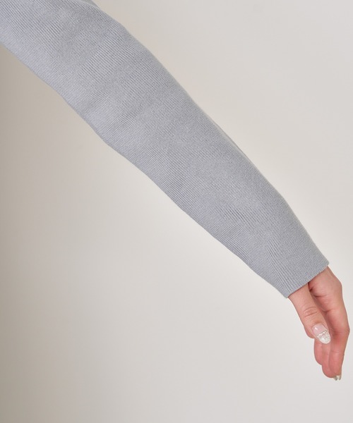 2024SS】チュールマルチWAYハイネックニットSET（ニット/セーター