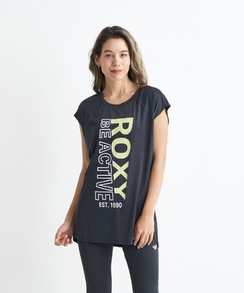 ROXY(ロキシー)の「JOLLY/ロキシー速乾UVカット付きフロントビッグロゴショートスリーブカットソー(Tシャツ/カットソー・レディース・ホワイト/ブラック/カーキ・SMALL/MEDIUM/LARGE)」の11枚目の写真