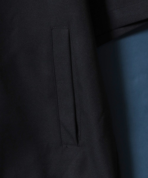 ANPAS（アンパス）の「Twill Fabric Flower Embroidery Oversized Zip Shirt/ツイル 花刺繍 オーバーサイズ ジップシャツ ブルゾン（シャツ/ブラウス・メンズ・ブラック/チャコール/ベージュ・M/L）」の18枚目の写真