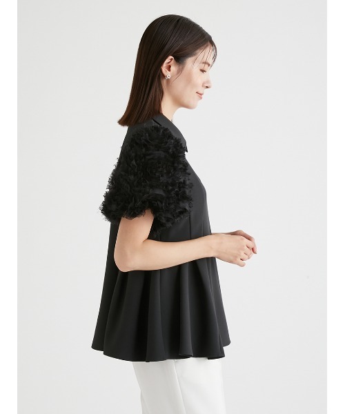 CELFORD（セルフォード）の「襟付きブラウス（シャツ/ブラウス・レディース・ホワイト/ライトピンク/ブラック・38/36）」の8枚目の写真