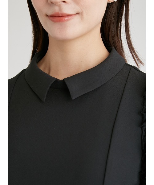 CELFORD（セルフォード）の「襟付きブラウス（シャツ/ブラウス・レディース・ホワイト/ライトピンク/ブラック・38/36）」の4枚目の写真