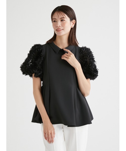 CELFORD（セルフォード）の「襟付きブラウス（シャツ/ブラウス・レディース・ホワイト/ライトピンク/ブラック・38/36）」の11枚目の写真