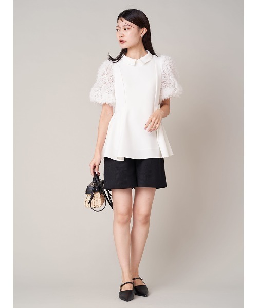 CELFORD（セルフォード）の「襟付きブラウス（シャツ/ブラウス・レディース・ホワイト/ライトピンク/ブラック・38/36）」の18枚目の写真