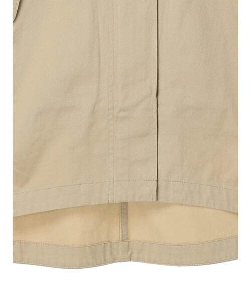 earth music&ecology(アースミュージックアンドエコロジー)の「ノーカラーミドルモッズコート(モッズコート・レディース・アイボリー/ベージュ・FREE)」の21枚目の写真
