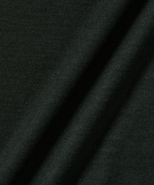 ADAM ET ROPE'（アダムエロペ）の「ウール天竺 ヘンリーネック ロングスリーブ / ロングシーズン着用可能（Tシャツ/カットソー・メンズ・チャコールグレー/オフホワイト/ブラック・L/M）」の18枚目の写真