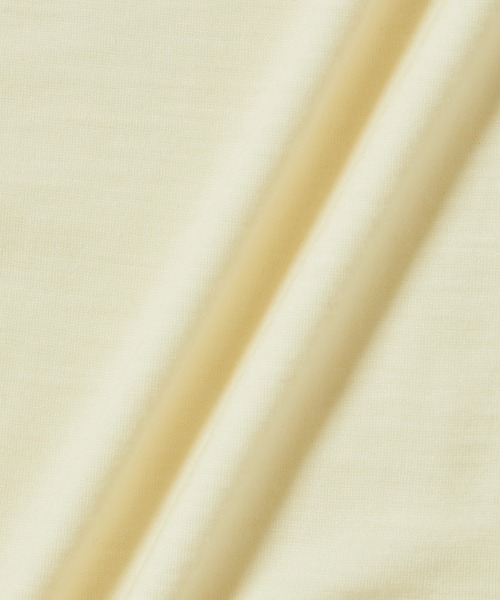 ADAM ET ROPE'（アダムエロペ）の「ウール天竺 ヘンリーネック ロングスリーブ / ロングシーズン着用可能（Tシャツ/カットソー・メンズ・チャコールグレー/オフホワイト/ブラック・L/M）」の19枚目の写真