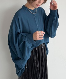 袖ボリュームバンドカラーシャツ【ZOZOTOWN限定アイテム】