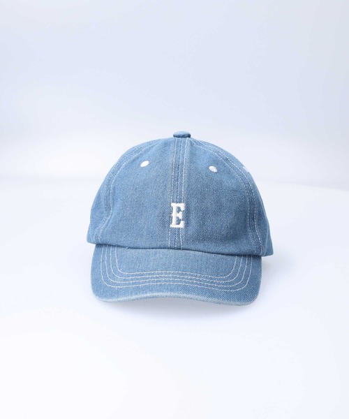 EDWIN（エドウィン）の「【EDWIN】刺繍デニムキャップ（キャップ・キッズ・ライトインディゴブルー/ダークインディゴブルー・フリー）」の12枚目の写真