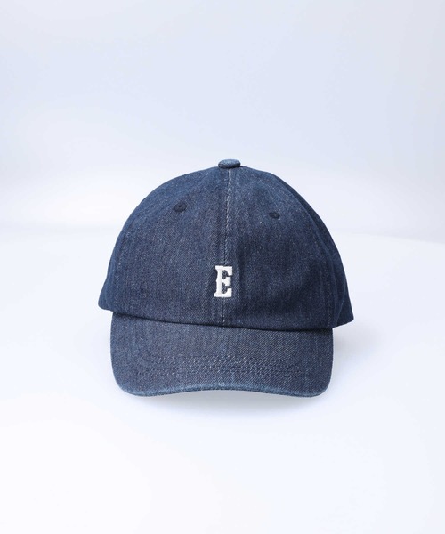 EDWIN（エドウィン）の「【EDWIN】刺繍デニムキャップ（キャップ・キッズ・ライトインディゴブルー/ダークインディゴブルー・フリー）」の7枚目の写真