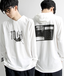 WEGO | WEGO/サイドスリットロングTパーカー(パーカー)