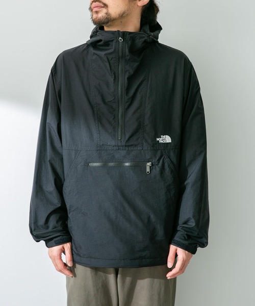 THE NORTH FACE（ザノースフェイス）の「THE NORTH FACE　Compact Anorak（ナイロンジャケット・メンズ・レッド系その他/ベージュ/ブラック・MEDIUM/LARGE）」の16枚目の写真