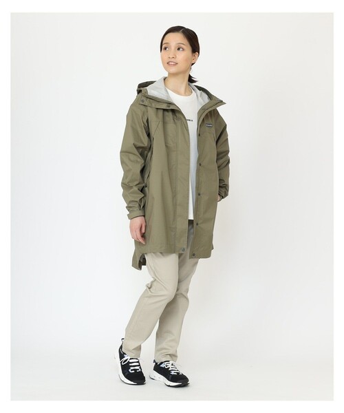 Columbia（コロンビア）の「Columbia／ウィメンズジプシーバーズ ロングジャケット ／コロンビア／ロング／レインコート／防水（ナイロンジャケット・レディース・ベージュ/セージグリーン/ネイビー・L/M/XL/S）」の17枚目の写真