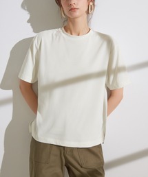 KIREILABO/キレイラボ 5分袖オーバーサイズTシャツ クイックドライ&UVカット