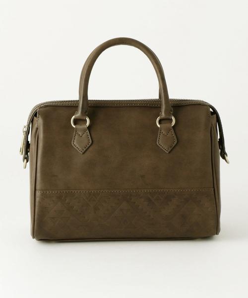 Another Edition（アナザーエディション）の「■ネイティブ ボストン/AE NATIV BSTN◆（ショルダーバッグ・レディース・ブラウン/オリーブ・フリー）」の2枚目の写真