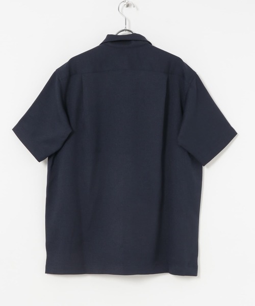 URBAN RESEARCH(アーバンリサーチ)の「『UR TECH DRYLUXE』リネンライクショートスリーブシャツ(シャツ/ブラウス・メンズ・ブラウン/ネイビー/カーキ・MEDIUM/LARGE)」の5枚目の写真