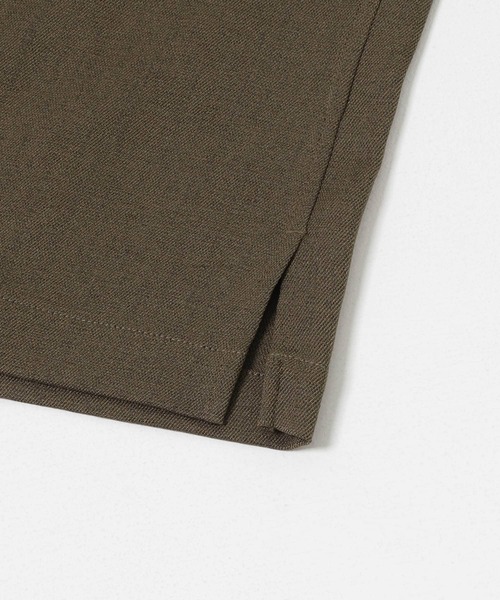 URBAN RESEARCH(アーバンリサーチ)の「『UR TECH DRYLUXE』リネンライクショートスリーブシャツ(シャツ/ブラウス・メンズ・ブラウン/ネイビー/カーキ・MEDIUM/LARGE)」の8枚目の写真