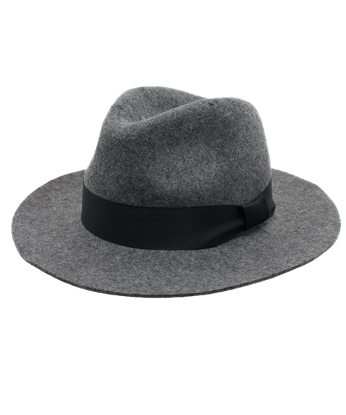 CIAOPANIC(チャオパニック)の「【Ciaopanic】 フェルトつば広ハット(ハット・レディース・ブラック/グレー/ベージュ・FREE)」の2枚目の写真