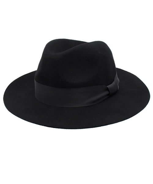 CIAOPANIC(チャオパニック)の「【Ciaopanic】 フェルトつば広ハット(ハット・レディース・ブラック/グレー/ベージュ・FREE)」の1枚目の写真