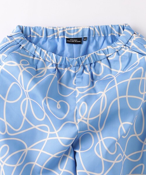 green label relaxing（グリーンレーベルリラクシング）の「TJ アート プリントパンツ 140cm-160cm（その他パンツ・キッズ・ライトブルー/ナチュラル・160cm/150cm/140cm）」の15枚目の写真
