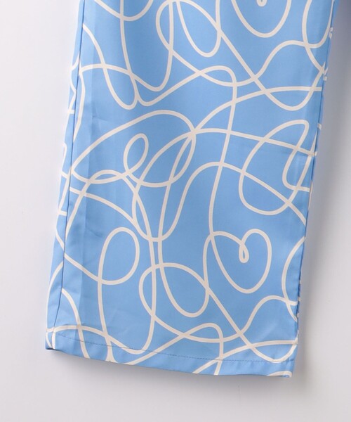 green label relaxing（グリーンレーベルリラクシング）の「TJ アート プリントパンツ 140cm-160cm（その他パンツ・キッズ・ライトブルー/ナチュラル・160cm/150cm/140cm）」の6枚目の写真