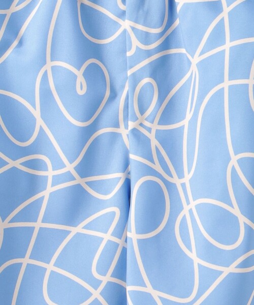 green label relaxing（グリーンレーベルリラクシング）の「TJ アート プリントパンツ 140cm-160cm（その他パンツ・キッズ・ライトブルー/ナチュラル・160cm/150cm/140cm）」の7枚目の写真