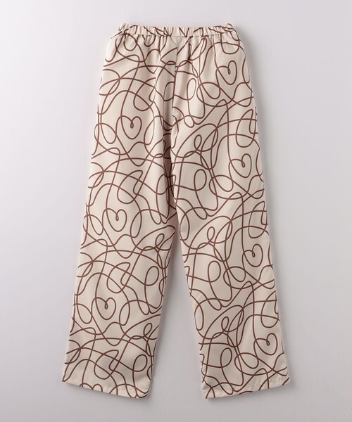 green label relaxing（グリーンレーベルリラクシング）の「TJ アート プリントパンツ 140cm-160cm（その他パンツ・キッズ・ライトブルー/ナチュラル・160cm/150cm/140cm）」の9枚目の写真