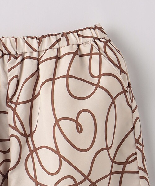 green label relaxing（グリーンレーベルリラクシング）の「TJ アート プリントパンツ 140cm-160cm（その他パンツ・キッズ・ライトブルー/ナチュラル・160cm/150cm/140cm）」の10枚目の写真