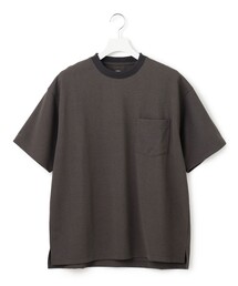 【UNISEX】ワンポイント刺繍ポケット Tシャツ