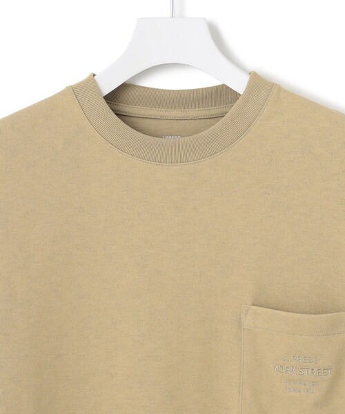 【UNISEX】ワンポイント刺繍ポケット Tシャツ（Tシャツ/カットソー）｜J.PRESS YORK STREET（ジェイプレスヨークストリート）