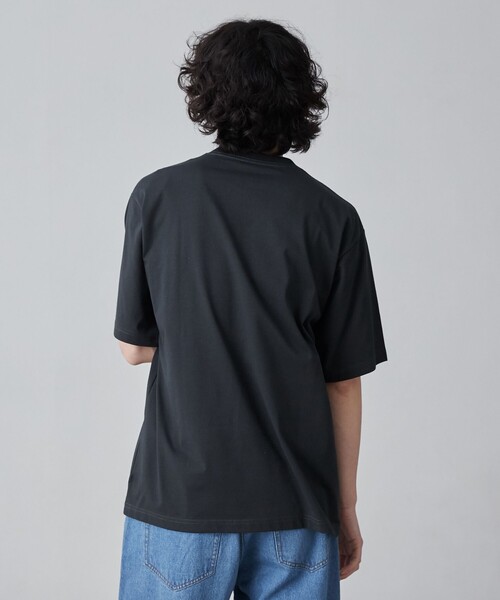 coen(コーエン)の「【WELLTECT】cityロゴプリントTシャツ(WEB限定カラー)(Tシャツ/カットソー・メンズ・ホワイト/ブラック/ダークグレー/コバルトブルー・S/M/L/XL)」の21枚目の写真