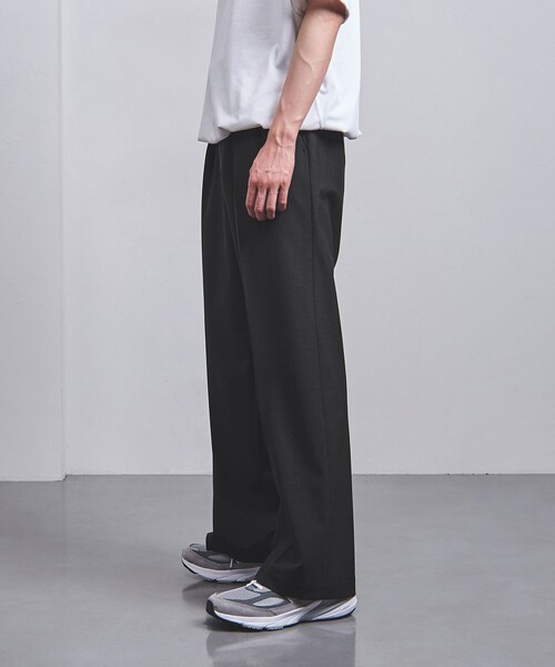 District（ディストリクト）の「＜District＞ ツイル トロピカル 2プリーツ ワイドパンツ（その他パンツ・メンズ・ダークグレー/グレー・44/46/48）」の11枚目の写真